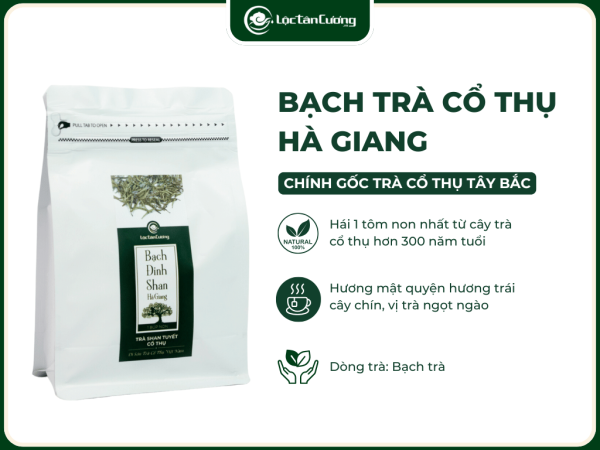 Trà Bạch Đỉnh Shan Hà Giang 100g
